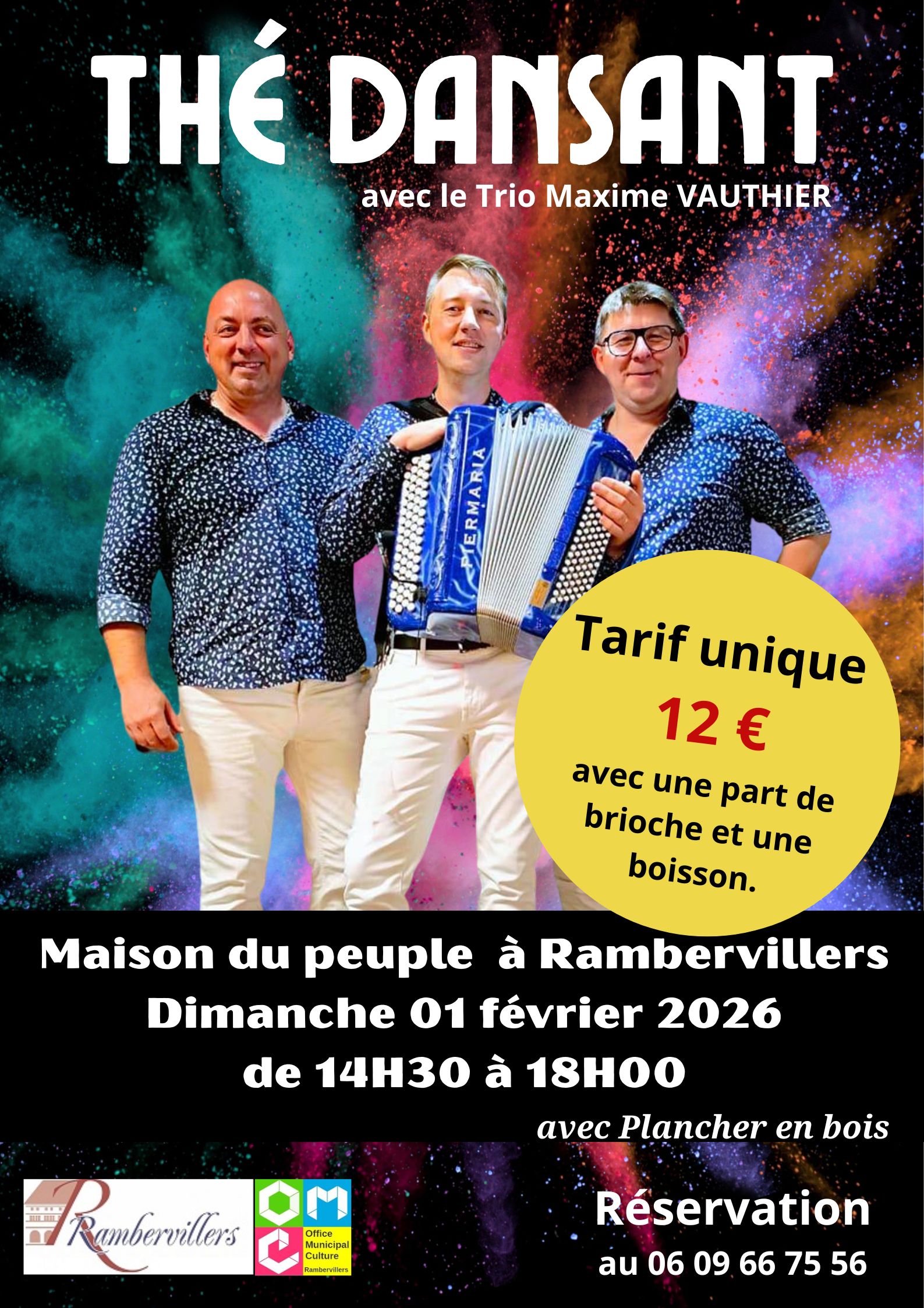 THÉ DANSANT À RAMBERVILLERS